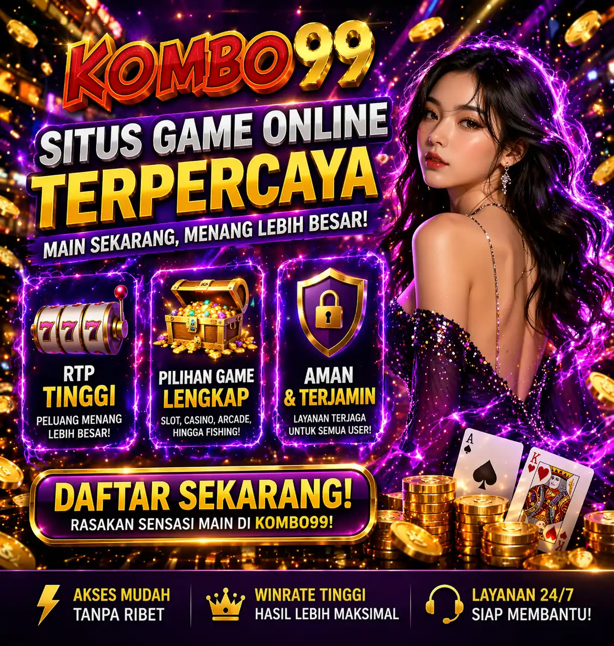 Galeri foto KOMBO99 : Platform Game Online Terpercaya yang Terus Digunakan Hingga Saat Ini di Mahjong